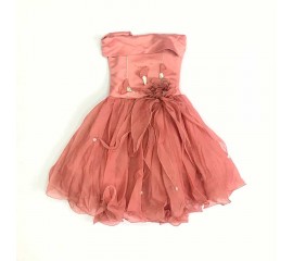 Платье нарядное "Розовый Пион"