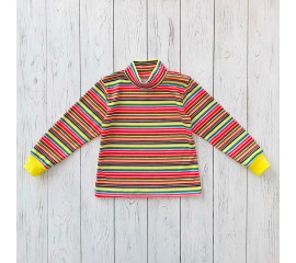 Водолазка дитяча смужка-інтерлок