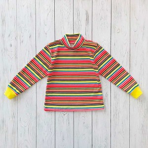 Водолазка дитяча смужка-інтерлок