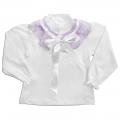 Блуза детская "Кружевной воротник"