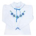 Блузка -вишиванка для дівчинки "Квіточки"